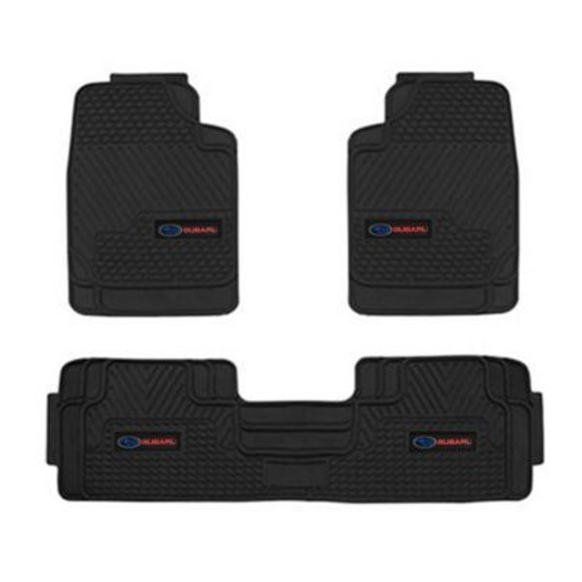 GENERICO - piso jebe protector de alfombra subaru forester impreza