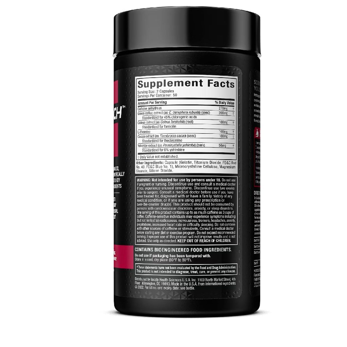 MUSCLETECH - Quemador Muscletech Hydroxycut Hardcore Elite - 100 Caps