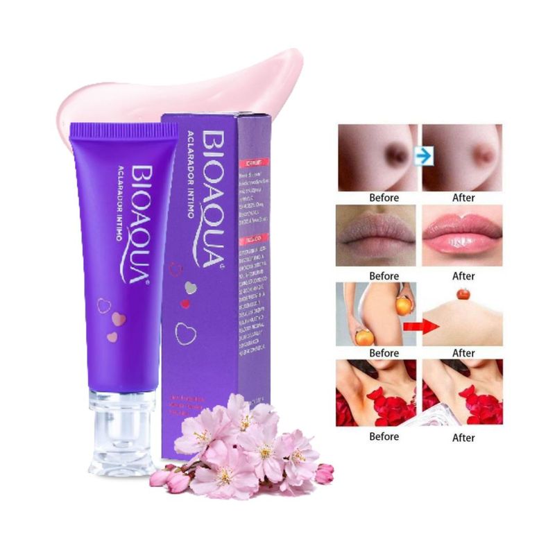 BIOAQUA - Crema Rosa Despigmentante Aclarador íntimo BIOAQUA