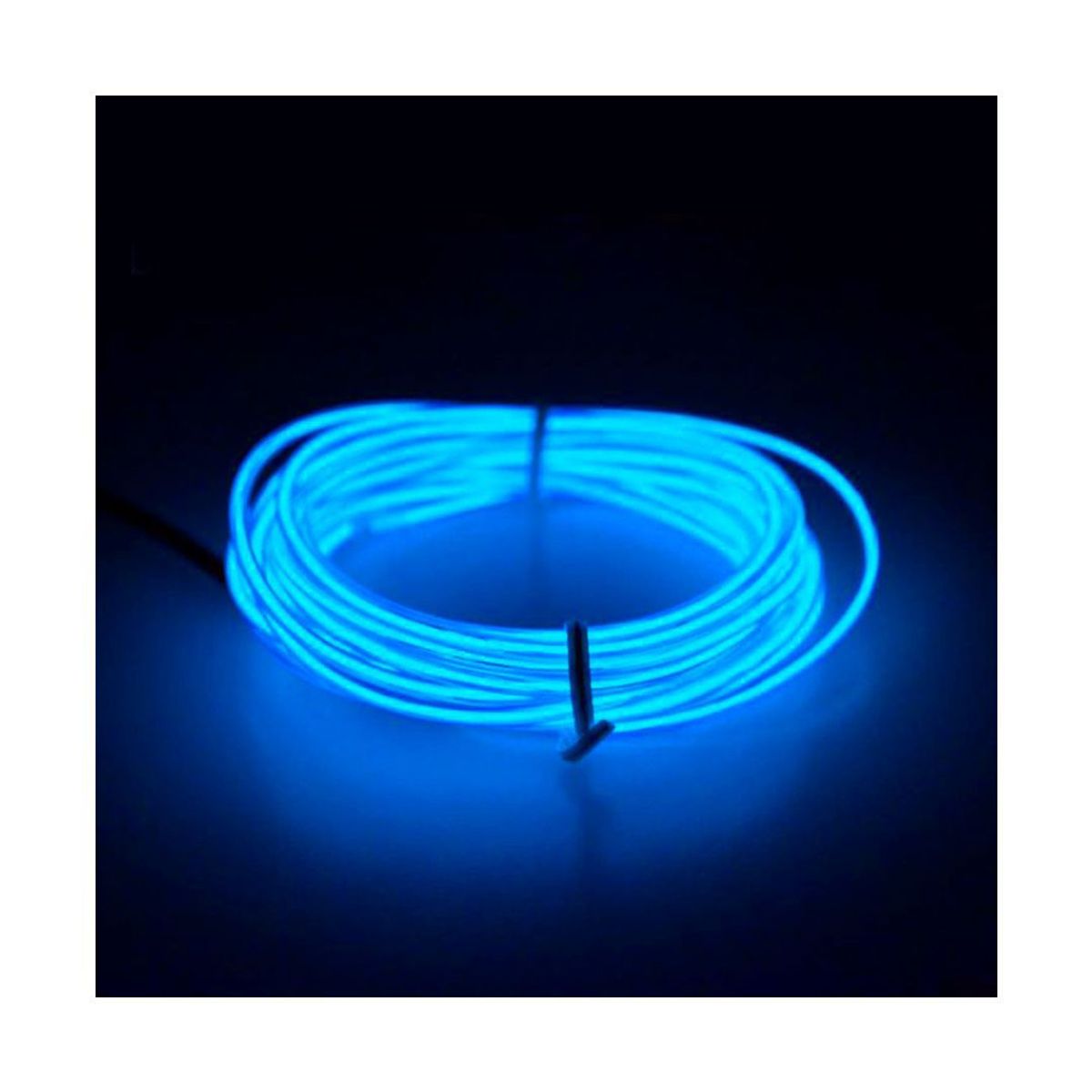 GENERICO - Tira Led Interior Del Auto Camioneta Azul Tablero 5mts