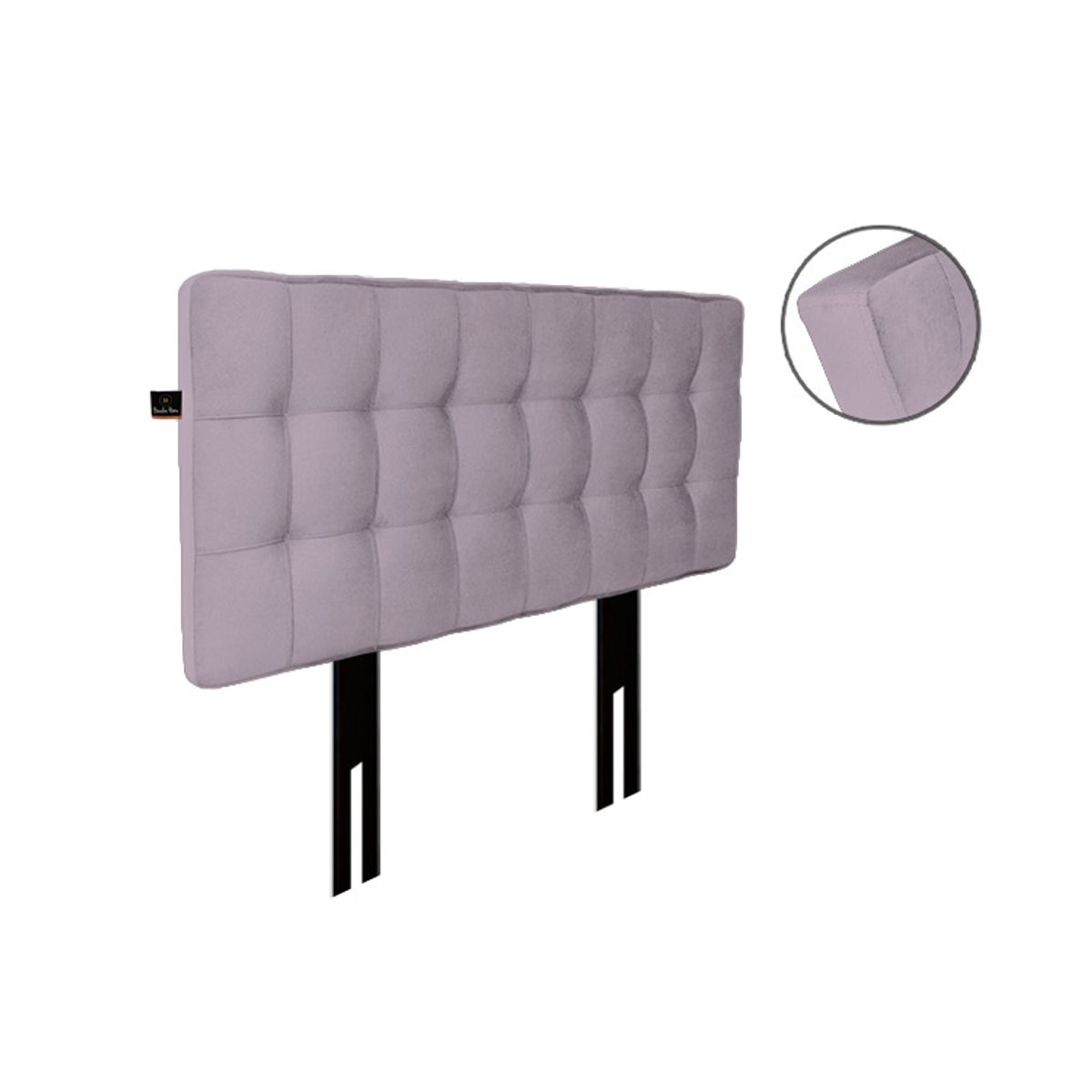 BARAKA HOME - Cabecera Pata ajustable Maltes 1.5 plz - Lila