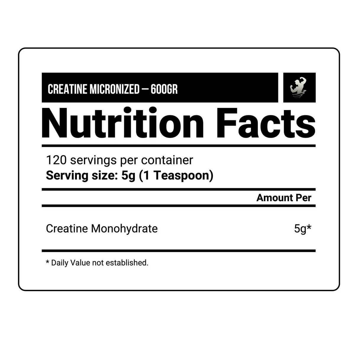 OPTIMUN NUTRITION - Creatina Monohidratada ON 600 gramos