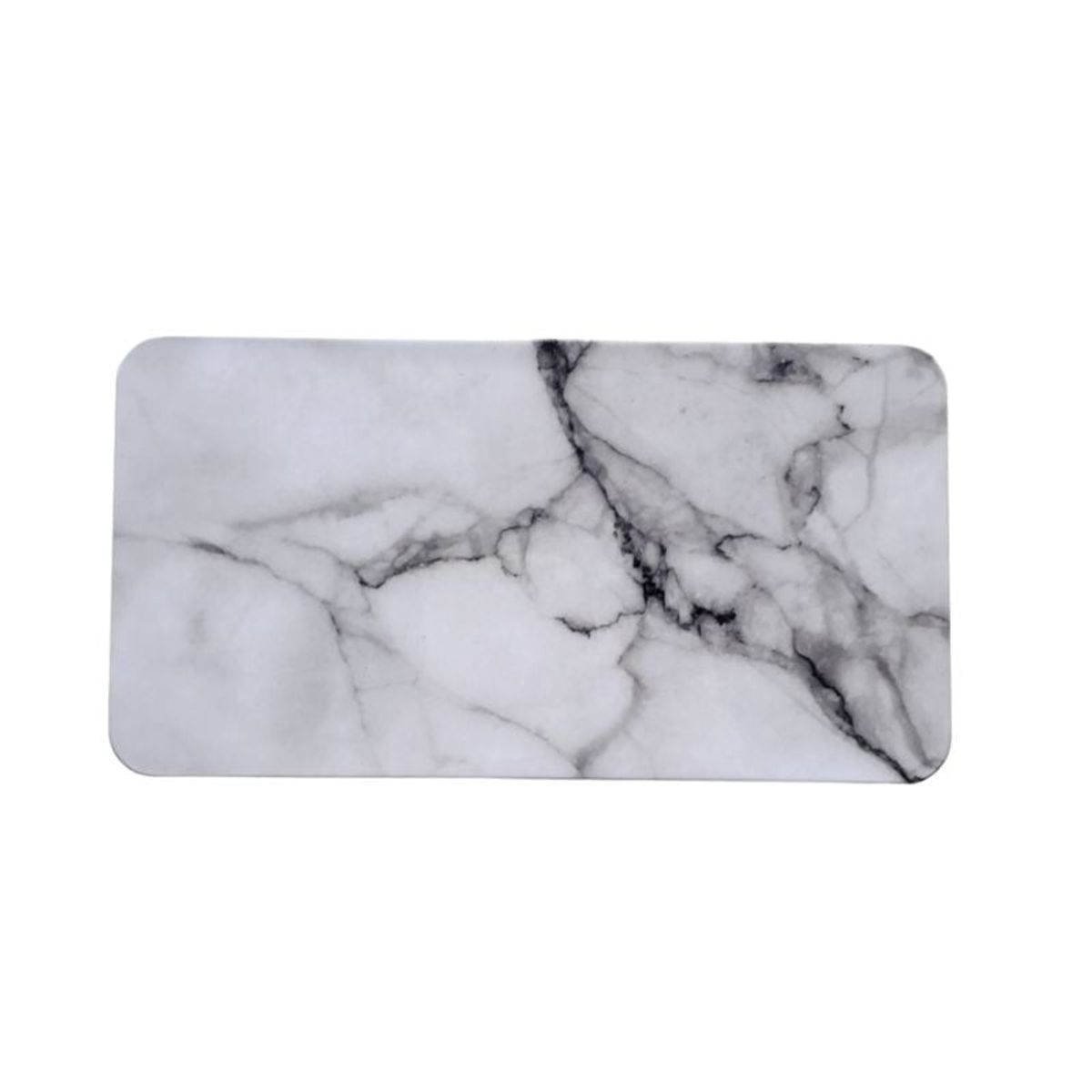 GENERICO - Estuche vacío para acuarelas rectangular metal - mármol