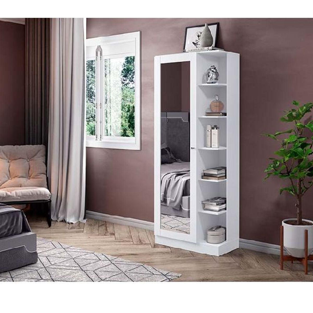 GENERICO - ZAPATERA MIX - LA CASA DEL MUEBLERO - BLANCO