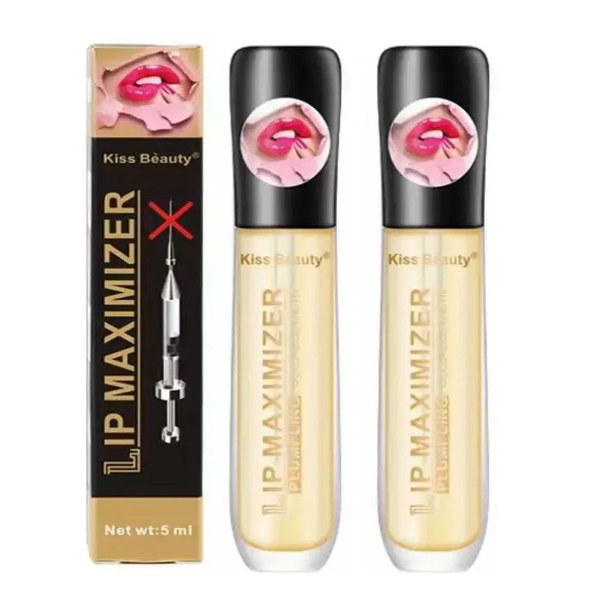 GENERICO - Volumizador Labial Potenciador con colágeno de larga duración 2 und