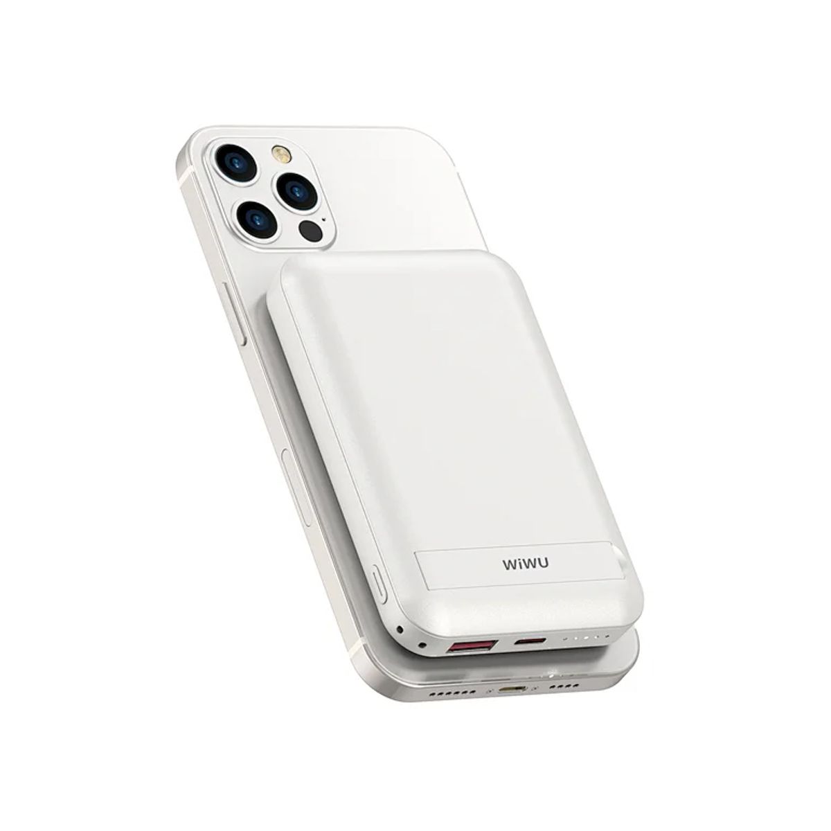 WIWU - POWER BANK MAGNÉTICO 10000mAh BLANCO - WIWU