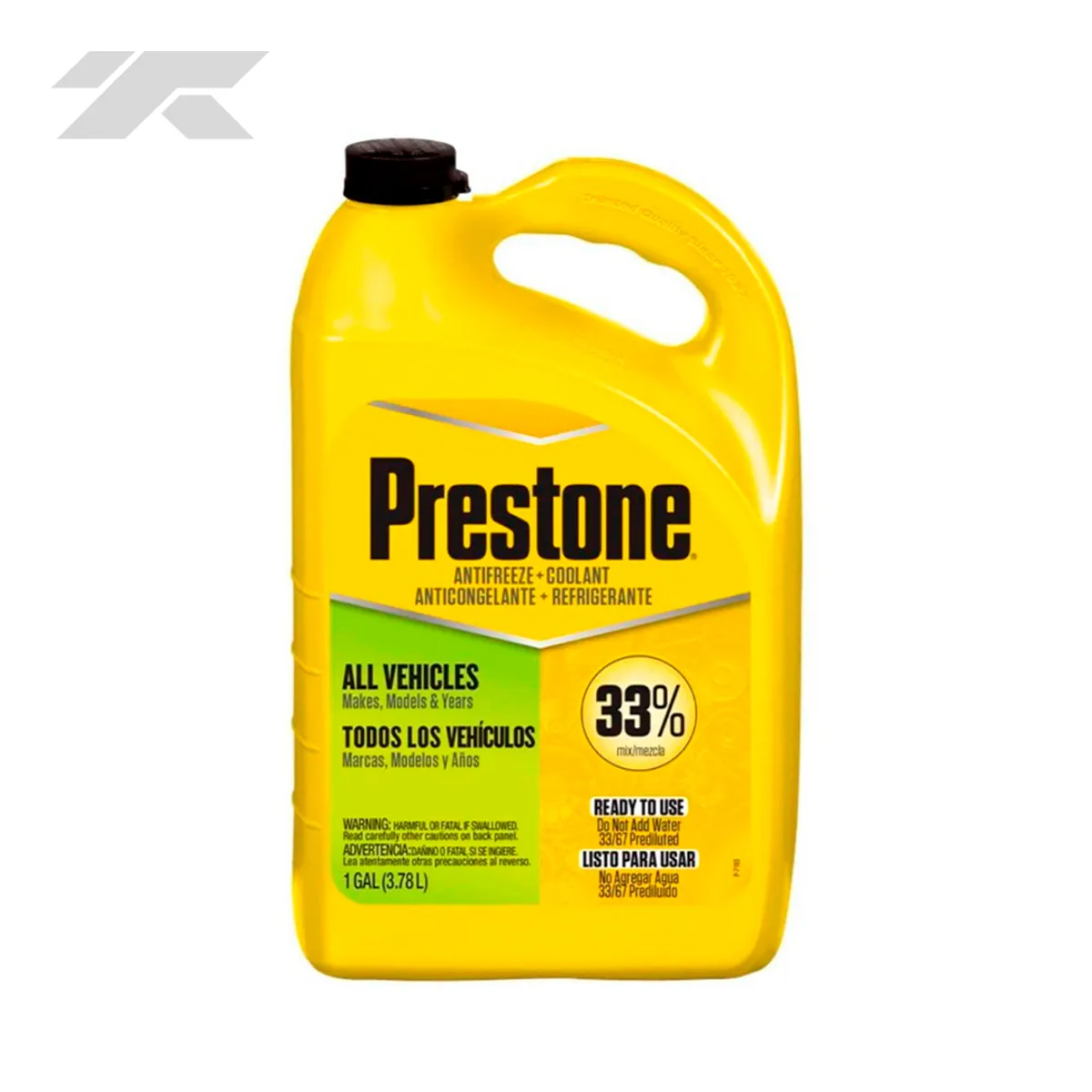 PRESTONE - Refrigerante Anticongelante Prestone 33% Galón