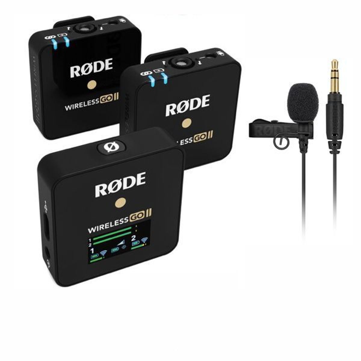 RODE - Rode Wireless Go Ii 2-personas + 1 Rode Lavalier Go