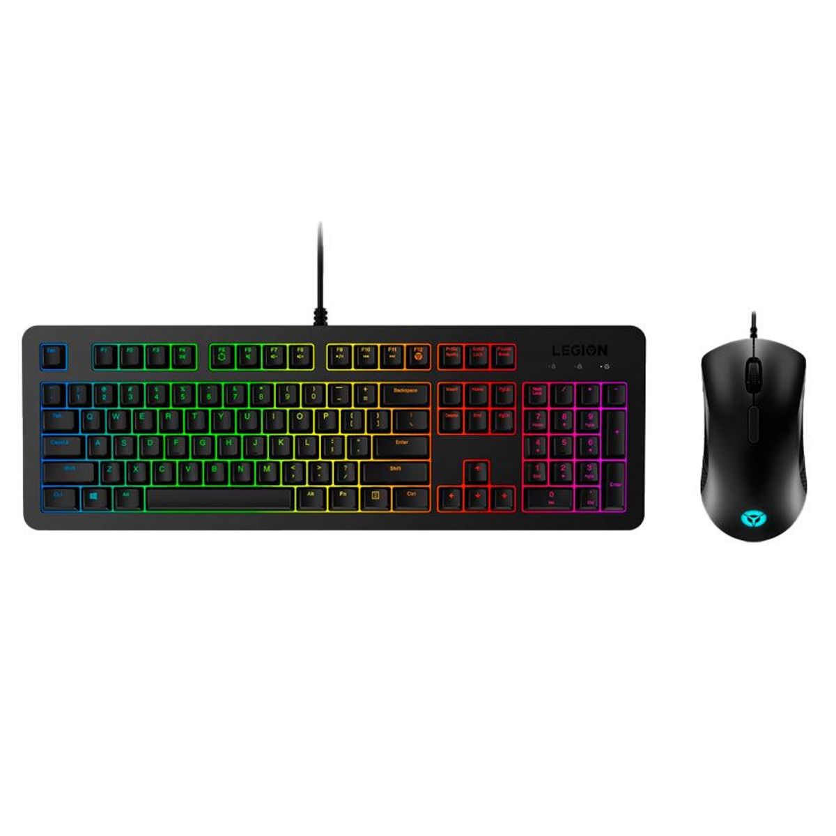 LENOVO - Teclado y Mouse Lenovo Legion KM300 RGB combo gamer