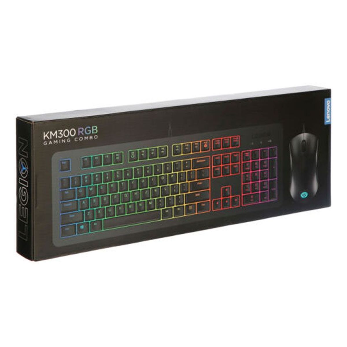 LENOVO - Teclado y Mouse Lenovo Legion KM300 RGB combo gamer