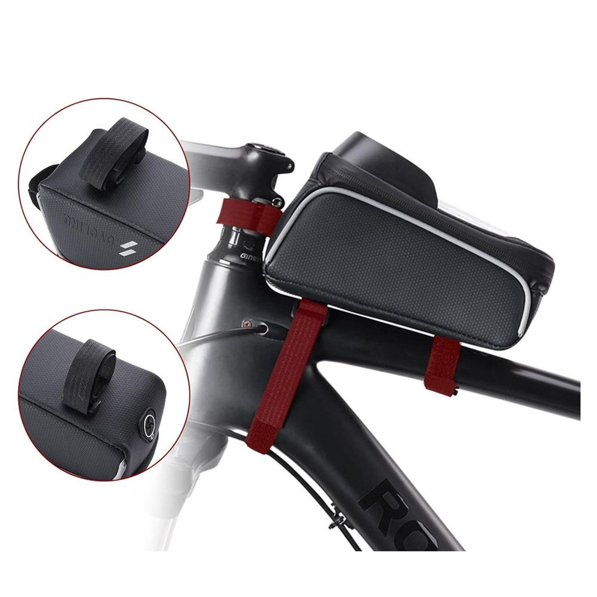 SEISA - Estuche Porta Celular para Teléfono en Bicicleta Impermeable