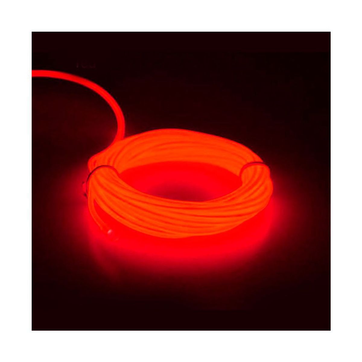 GENERICO - Tira Led Interior Del Auto Camioneta Rojo Tablero 5mts