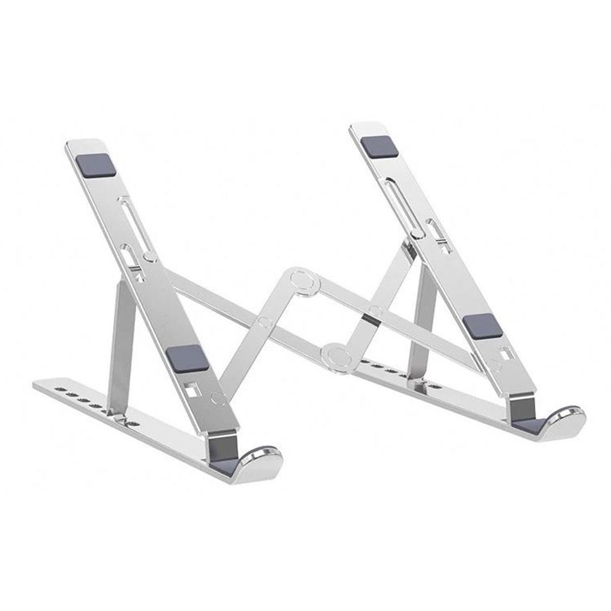 S&T - Soporte De Aluminio PLaptop Portátil ajustable HS-Z34FLS SILVER