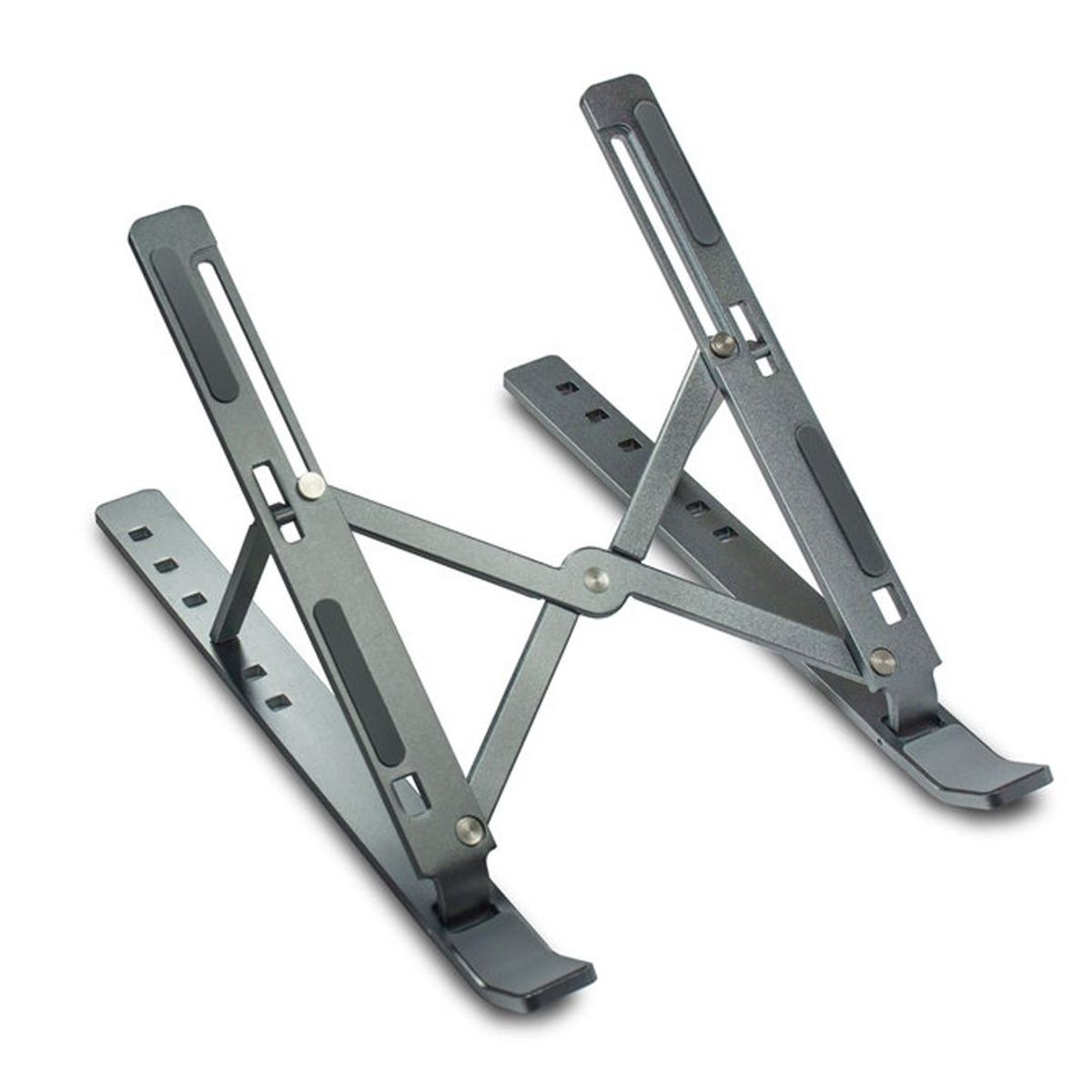S&T - Soporte De Aluminio PLaptop Portátil plegable SH-LTSPS DARK GRAY