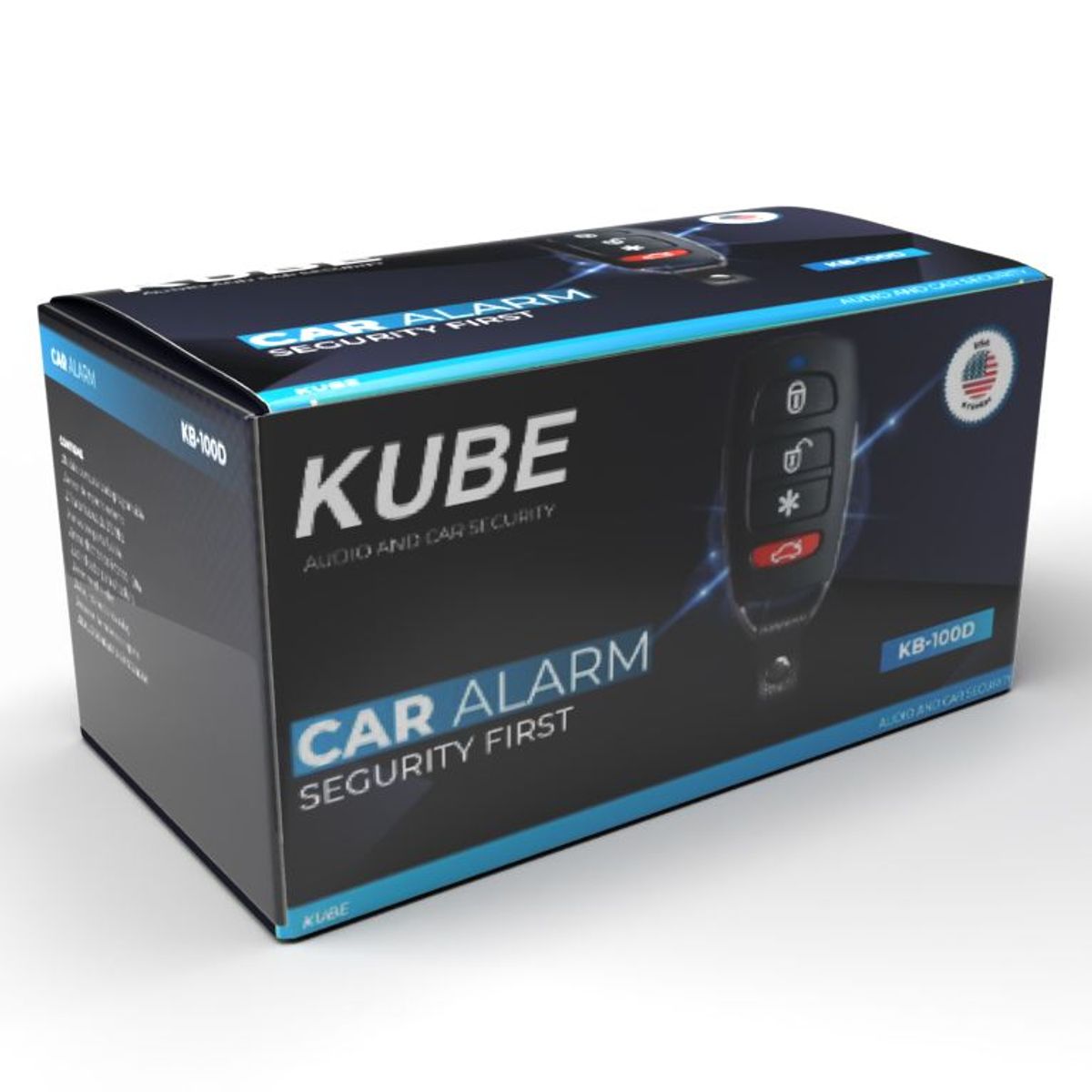 GENERICO - Alarma Para Auto Kube Universal Código Variable Seguridad