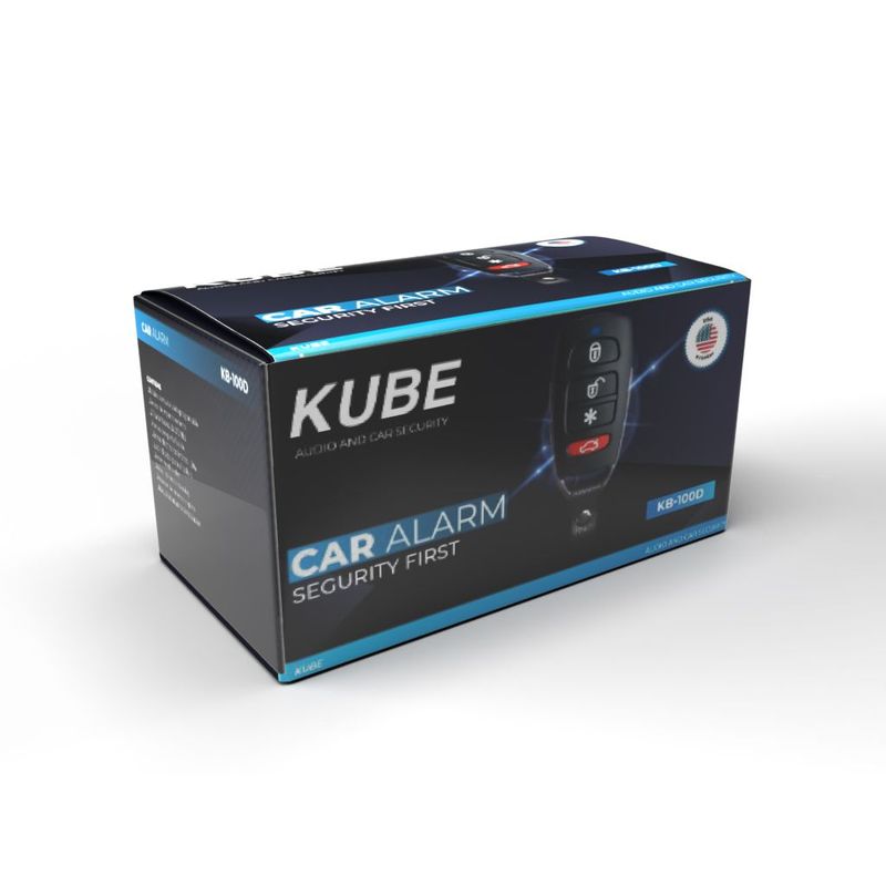GENERICO - Alarma Para Auto Kube Universal Código Variable Seguridad