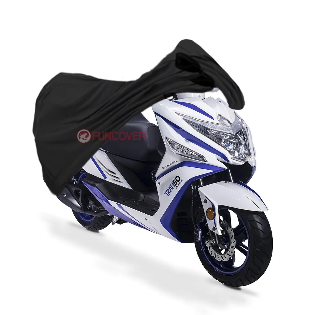 FUNCOVER - Funda Para Moto ITALIKA TRN 150 Cobertor Impermeable Filtro Uv