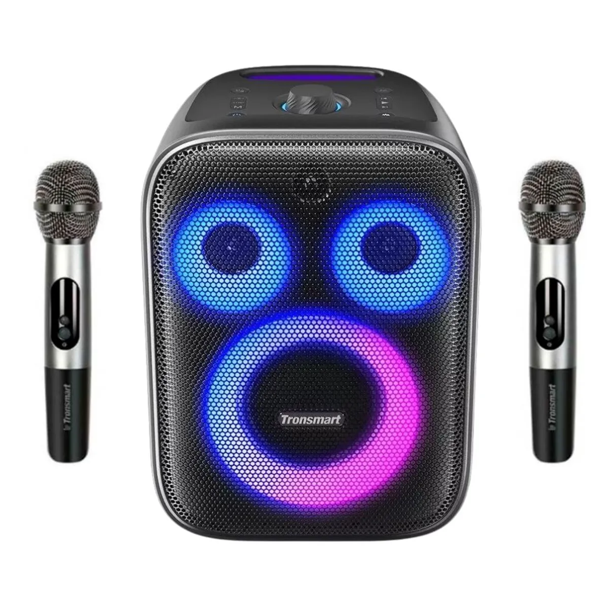 TRONSMART - Tronsmart Halo 200 Parlante BT 120W RGB de hasta 18 horas y 2 mic.