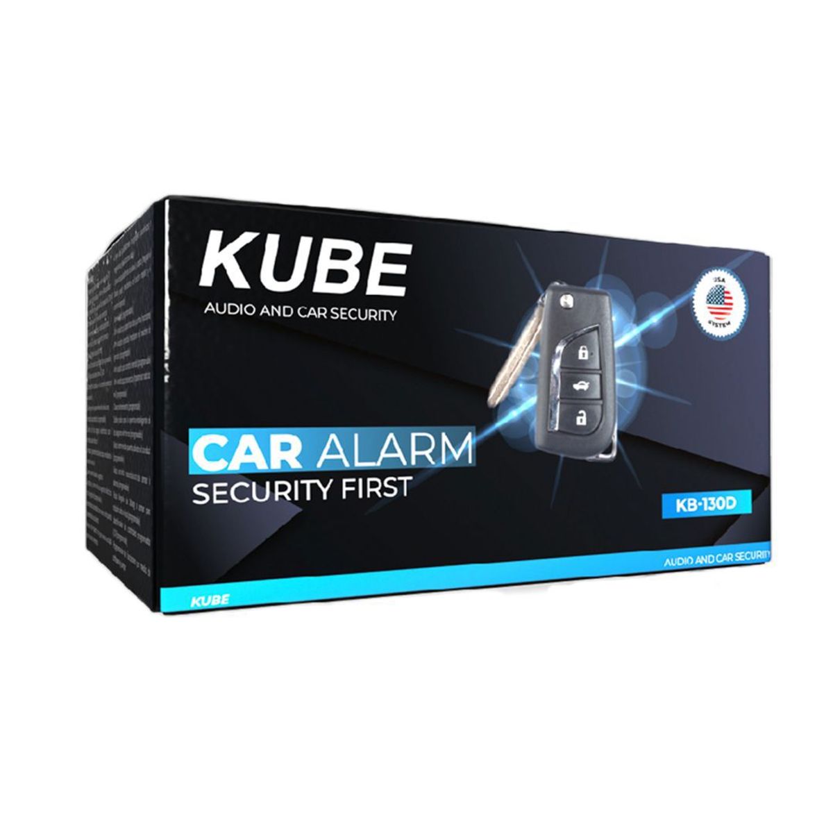GENERICO - Alarma Para Auto Kube Universal Código Variable con Llave