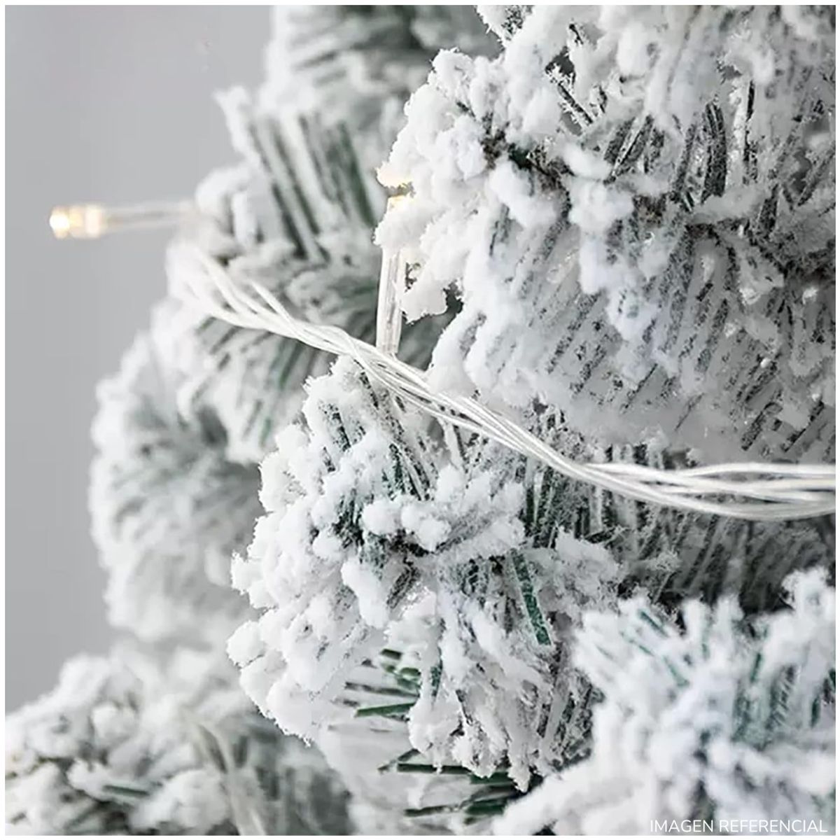 INSPIRA MARKET - Arbol de navidad nevado 1.5 mt