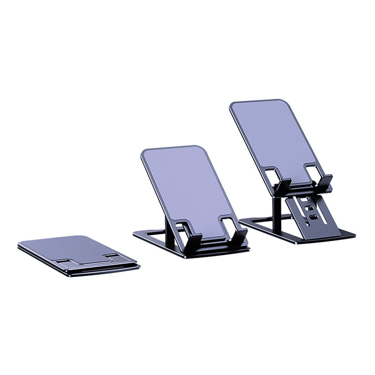 S&T - Soporte De Escritorio Para Teléf Móvil TC-04 Nivel Ajustable Deep Grey