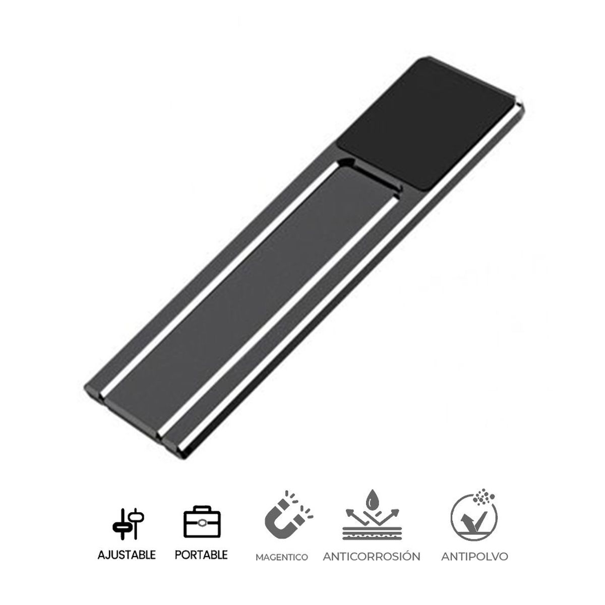 S&T - Soporte Holder de Celular PLaptop Corporativos Aluminio HS608 GREY