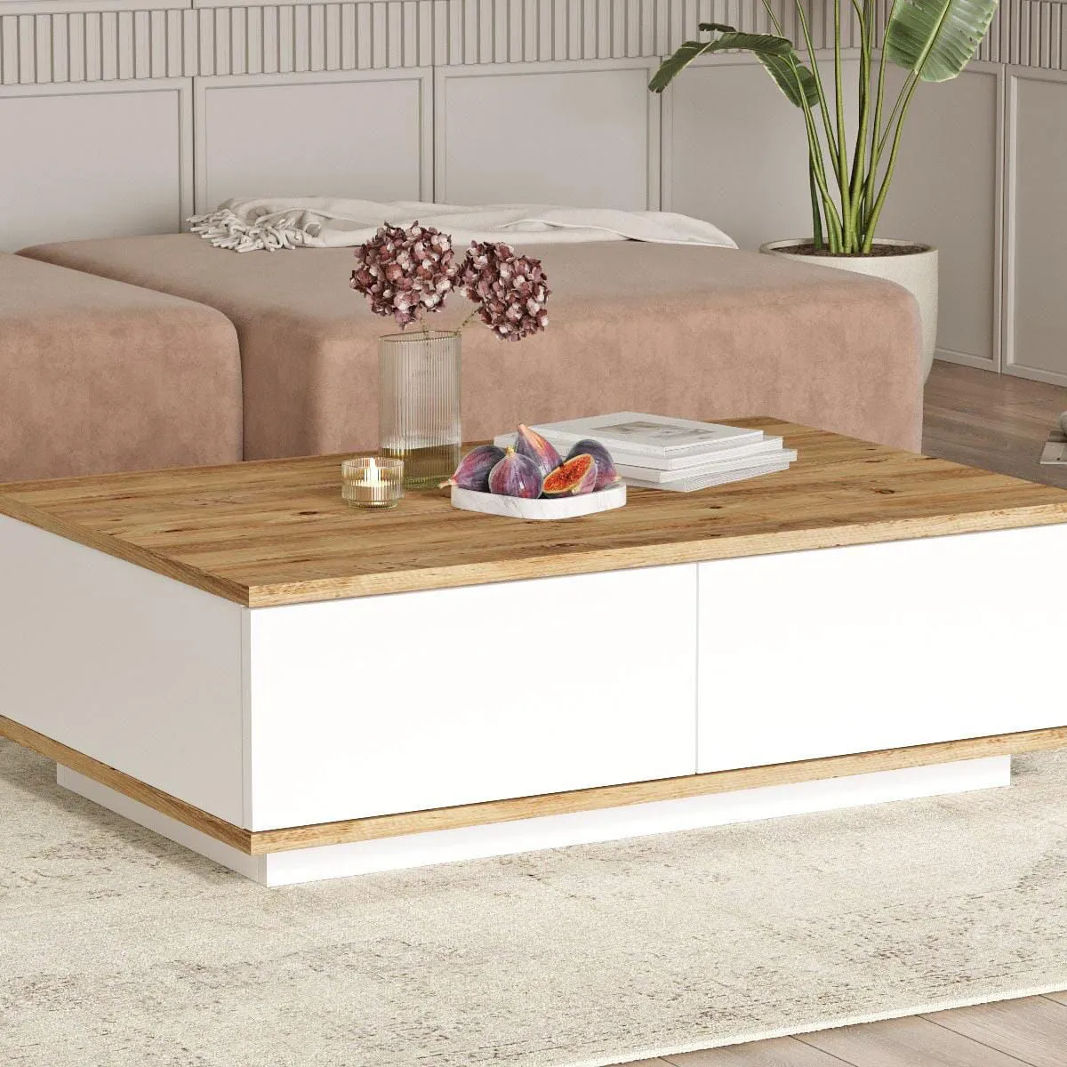 NACION MUEBLES - Mesa de Centro Moderna Estrella