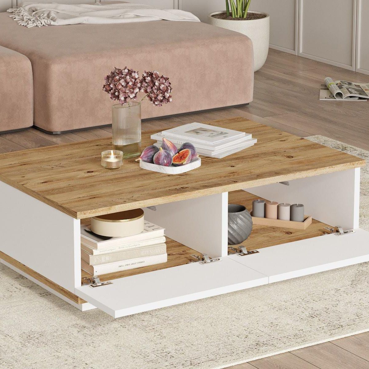 NACION MUEBLES - Mesa de Centro Moderna Estrella