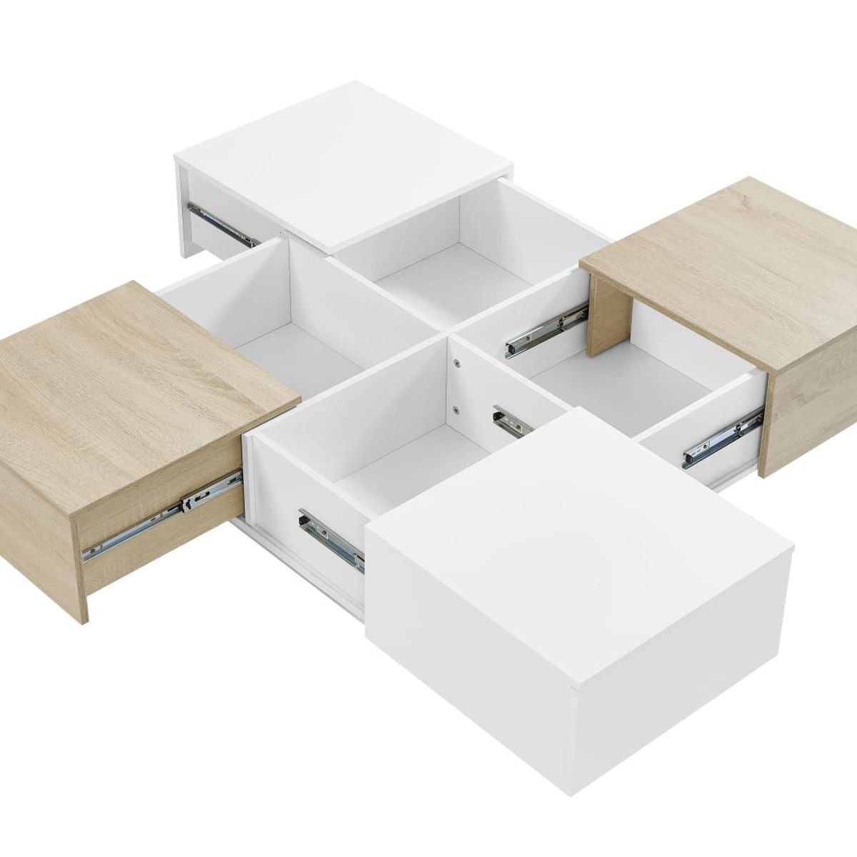 NACION MUEBLES - Mesa de Centro Moderna Sol