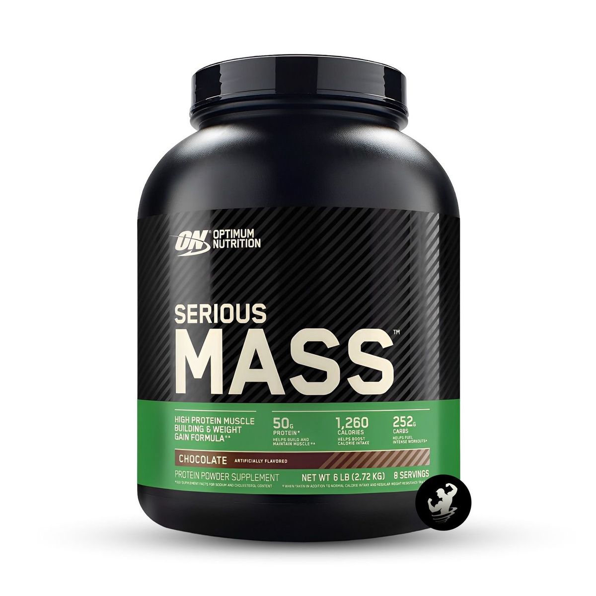 OPTIMUN NUTRITION - SERIOUS MASS 6 LB CHOCOLATE