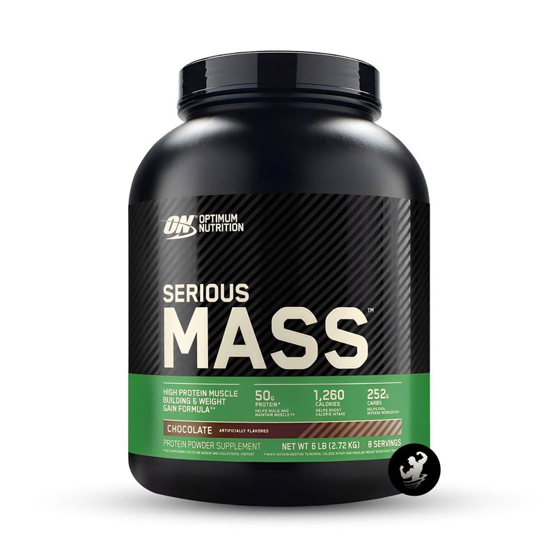 OPTIMUN NUTRITION - SERIOUS MASS 6 LB CHOCOLATE