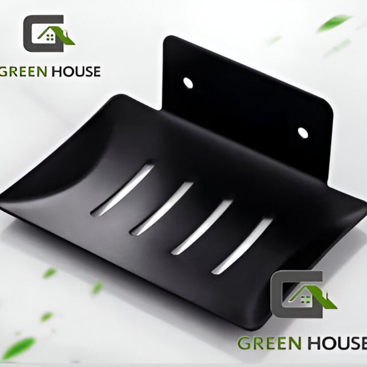 IMPORTADO MC - JABONERA NEGRO ACERO INOXIDABLE SUS 304