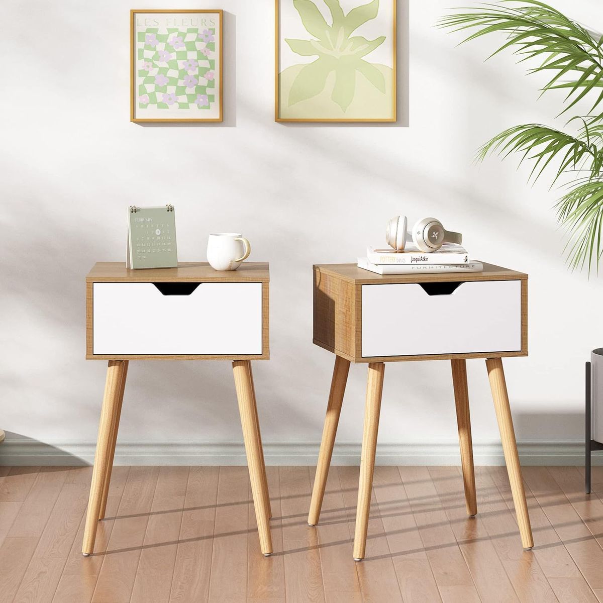 NACION MUEBLES - Combo 2 Veladores Javi Vintage