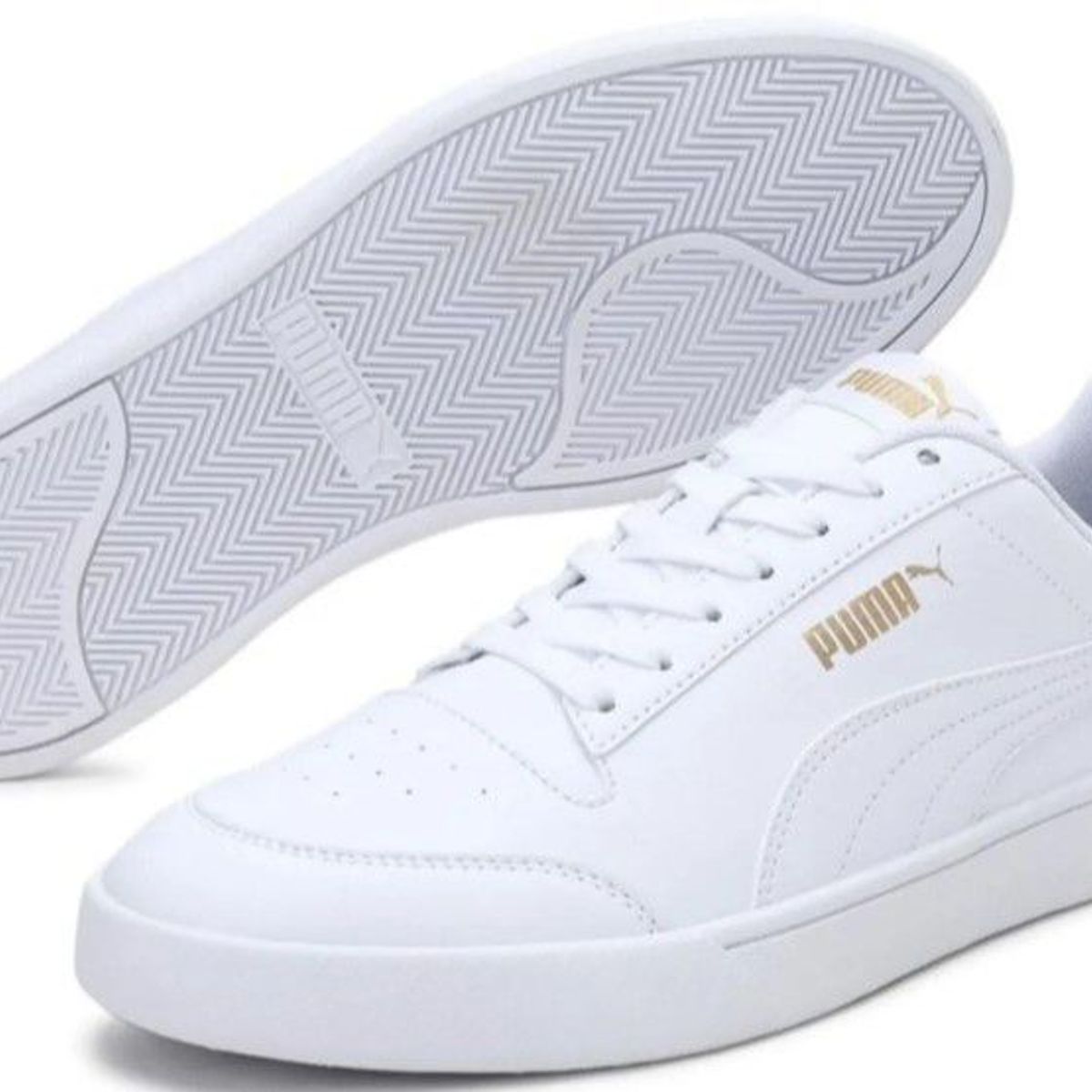 PUMA - Zapatilla Puma Shuffle 309668 08 Blanco para Hombre
