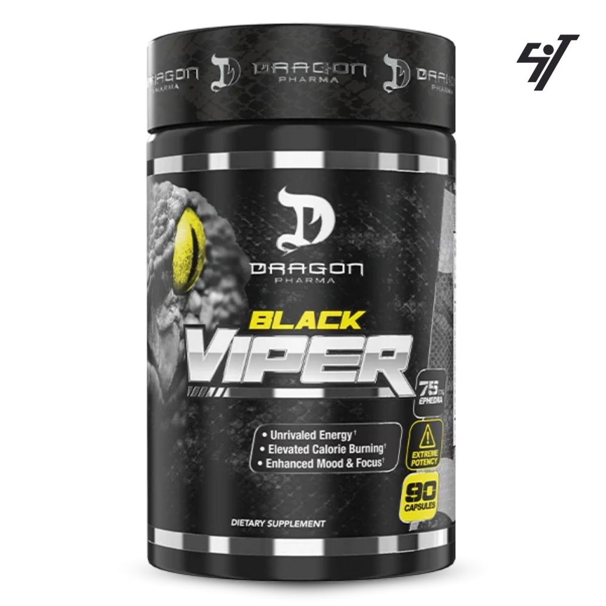 DRAG PHARMA - Black Viper Dragon Pharma 90 caps
