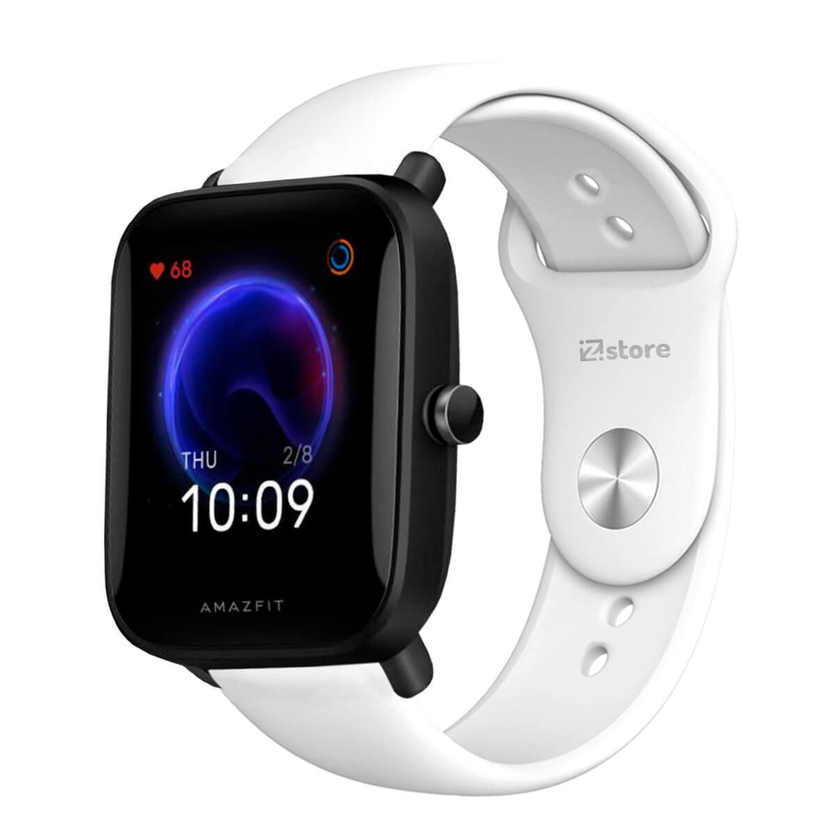 GENERICO - Correa Compatible Con Amazfit Bip U Blanco Broche 20mm