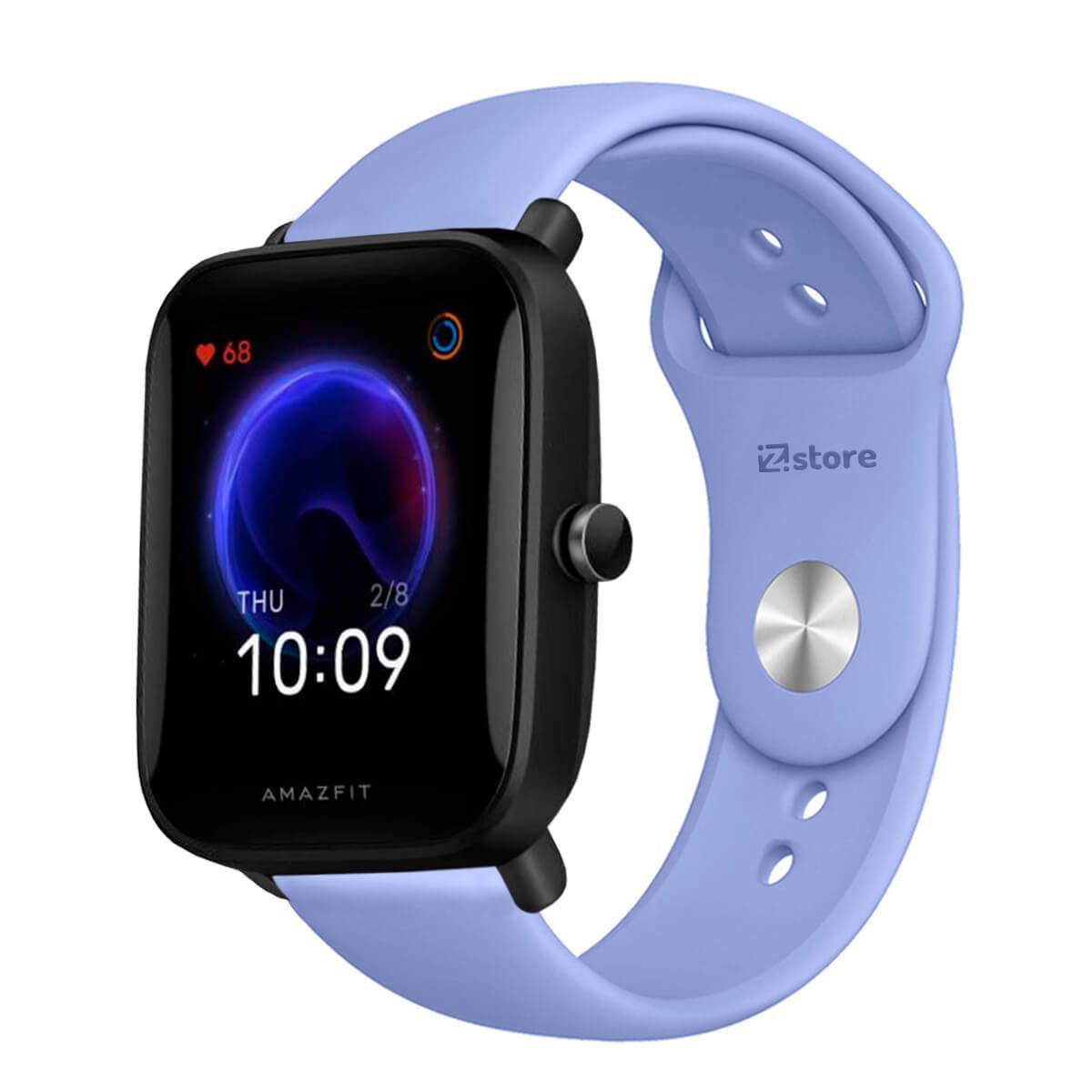 GENERICO - Correa Compatible Con Amazfit Bip U Lavanda Broche 20mm