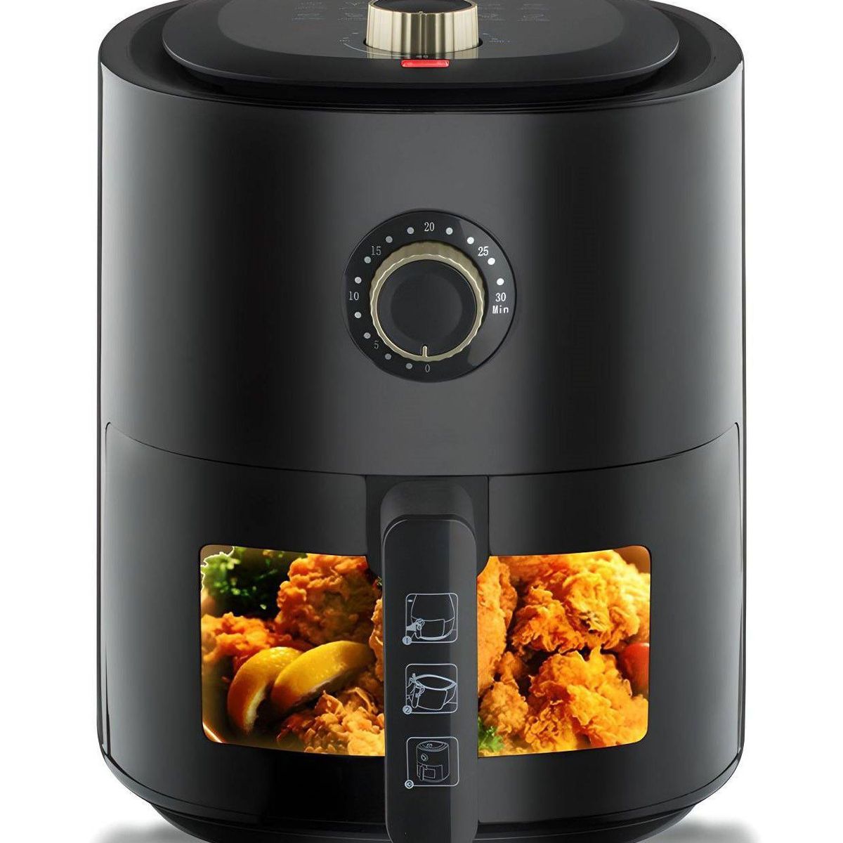 GENERICO - Freidora de Aire RAF R5332W de 6 Litros Totalmente Automática