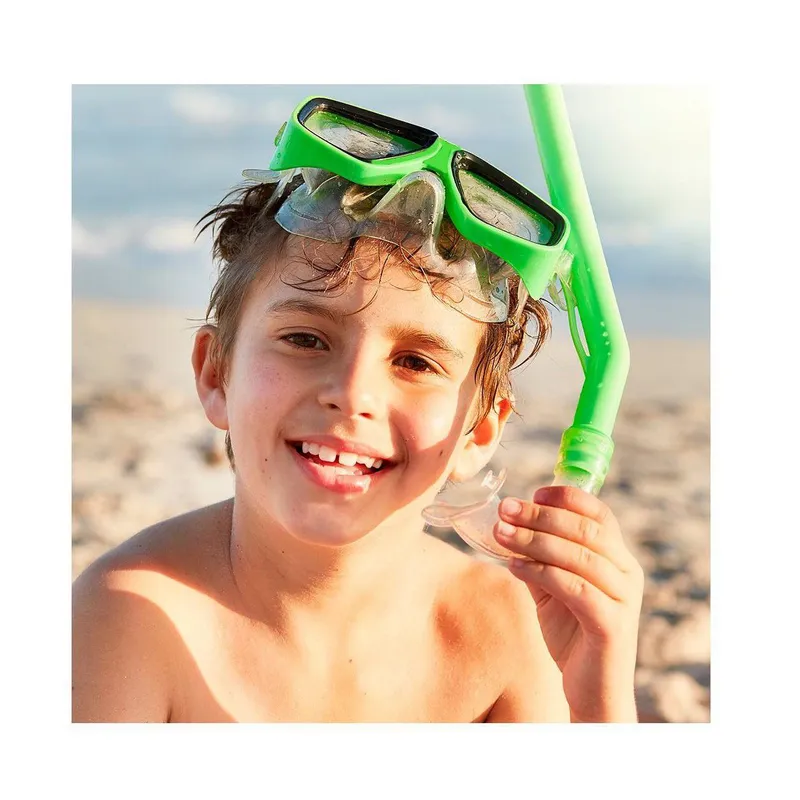 GENERICO - Kit Lentes y Tubo de Buceo Snorkel Piscina para Niños