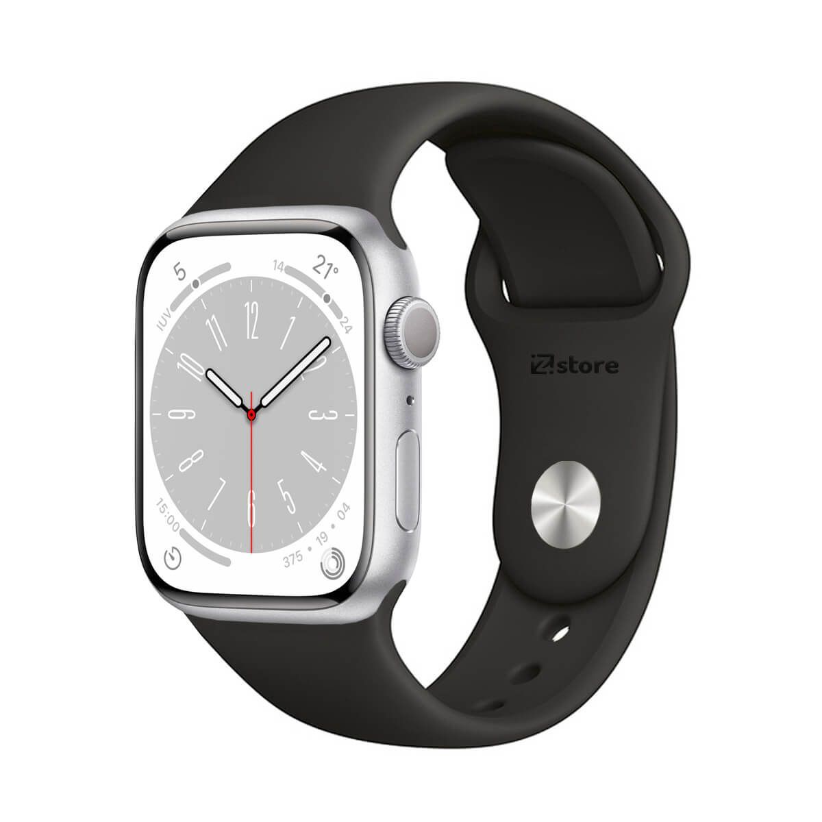 GENERICO - Correa Compatible Con Apple Watch 42mm / 44mm / 45mm Negro