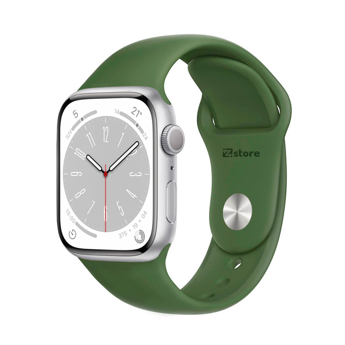GENERICO - Correa Compatible Con Apple Watch 42mm / 44mm / 45mm Verde