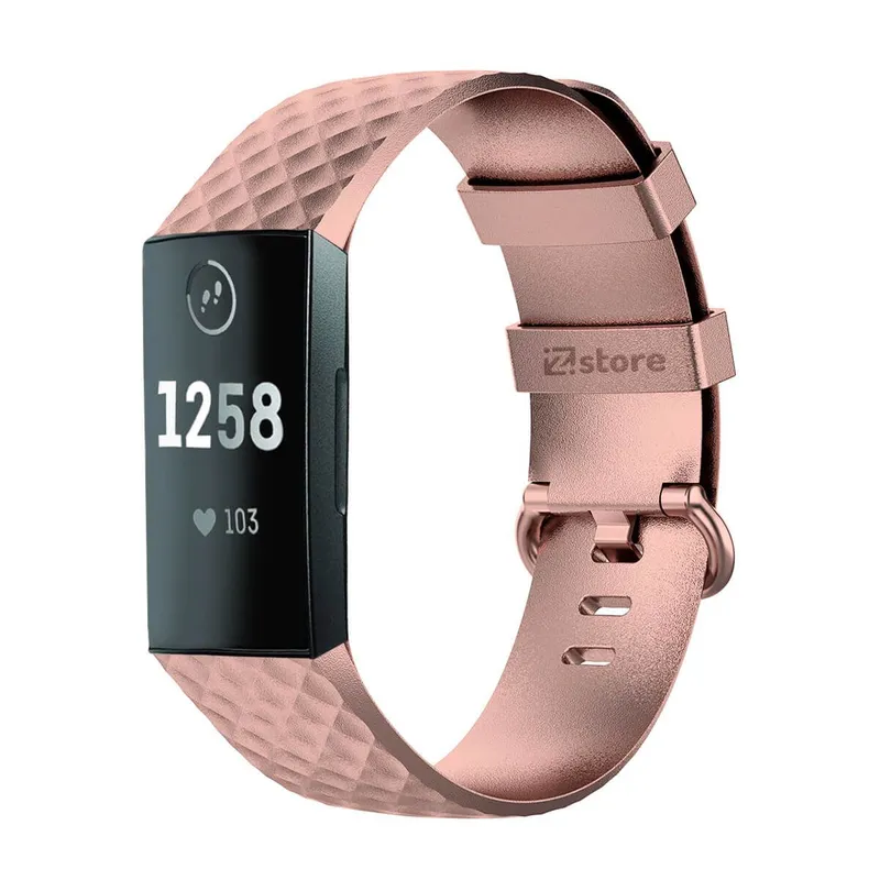 GENERICO - Correa Compatible Con Fitbit Charge 3 Cobre