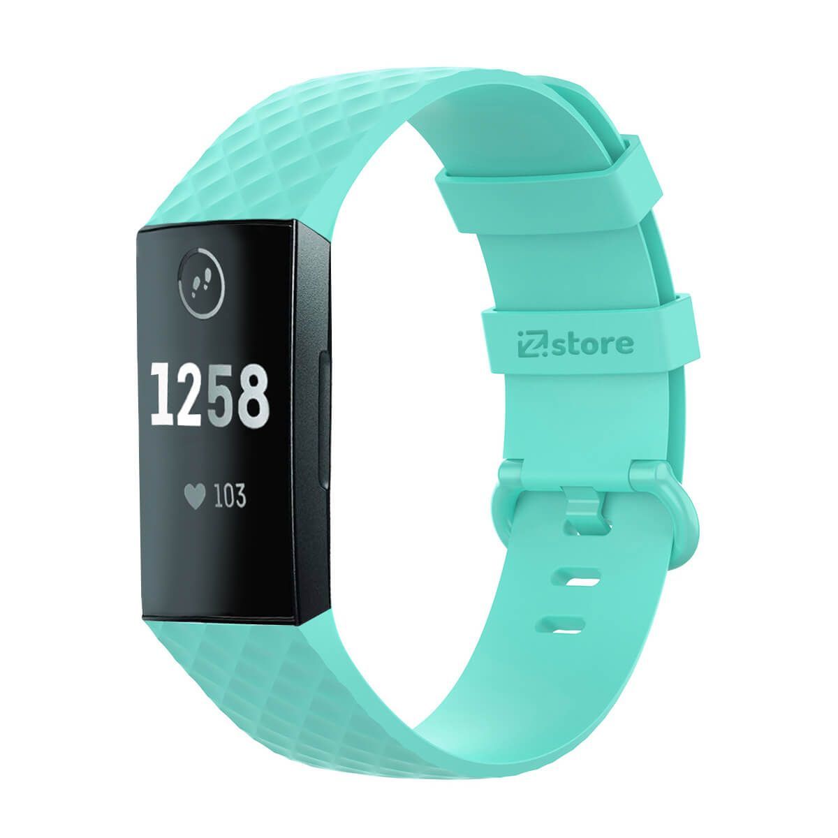 GENERICO - Correa Compatible Con Fitbit Charge 3 Verde Esmeralda