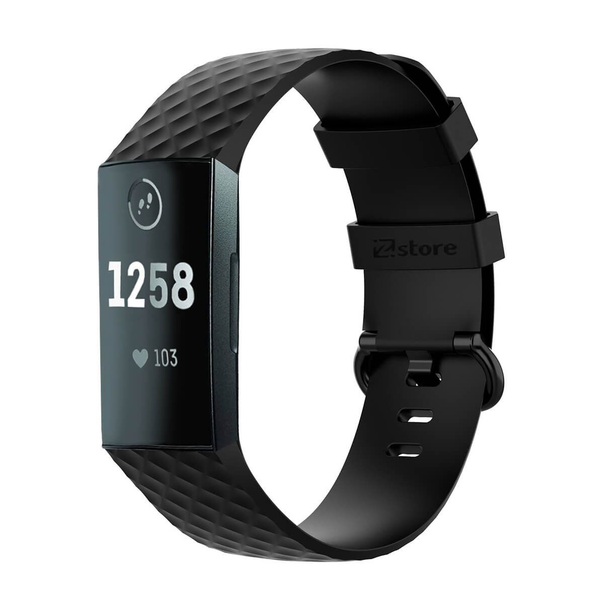 GENERICO - Correa Compatible Con Fitbit Charge 4 Negro