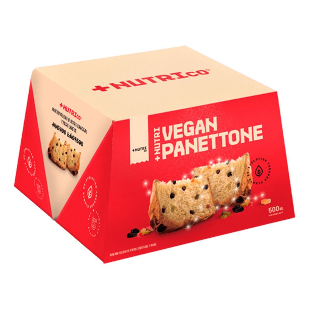 GENERICO - Panetón Vegano Nutri co Vegan Panettone 500gr