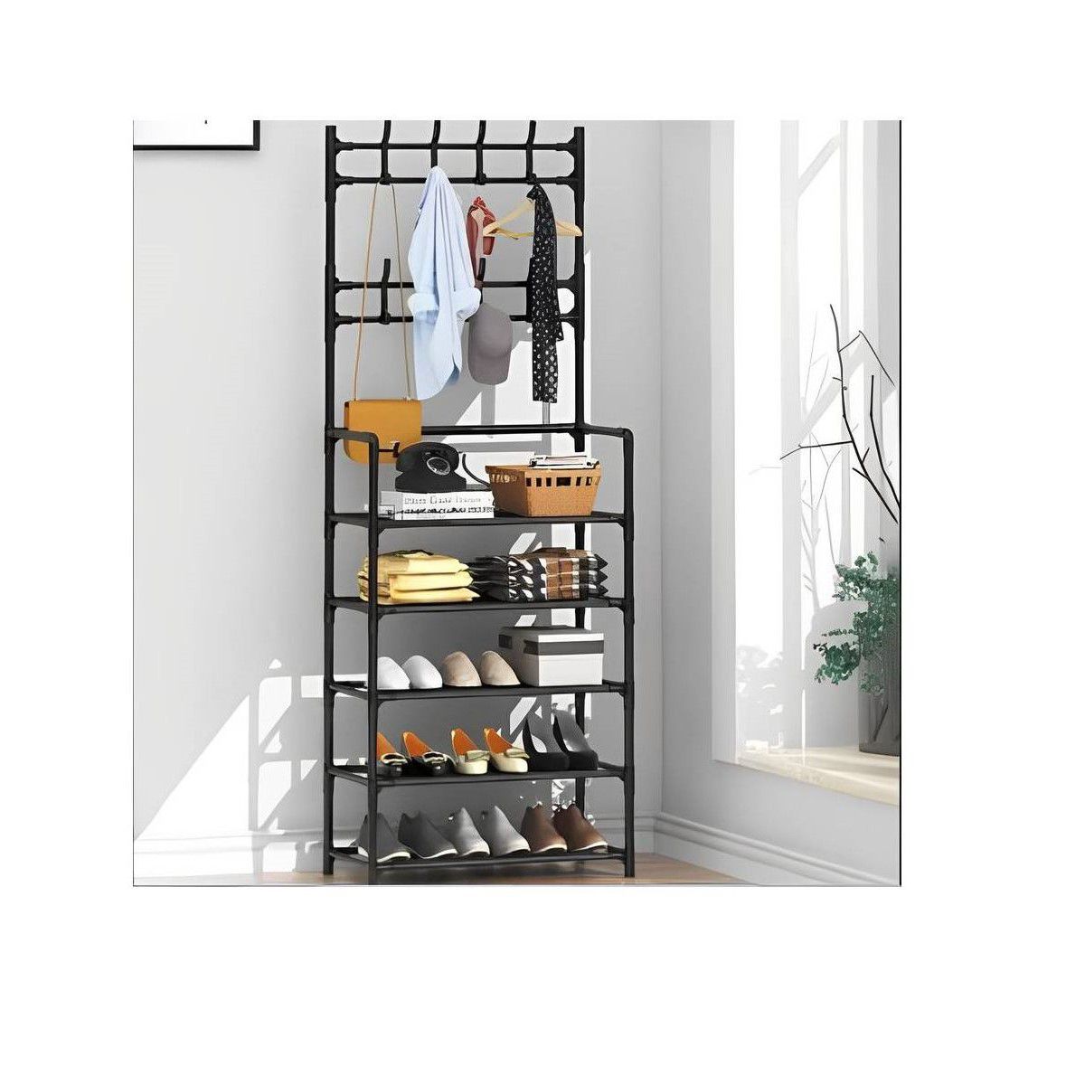 GENERICO - Estante organizador zapatera multiusos 5 niveles