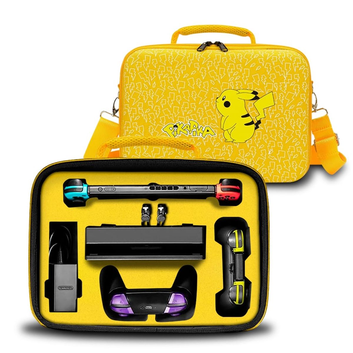 GENERICO - Maletin Viajero p Nintendo Switch Oled Lite Porta Accesorios