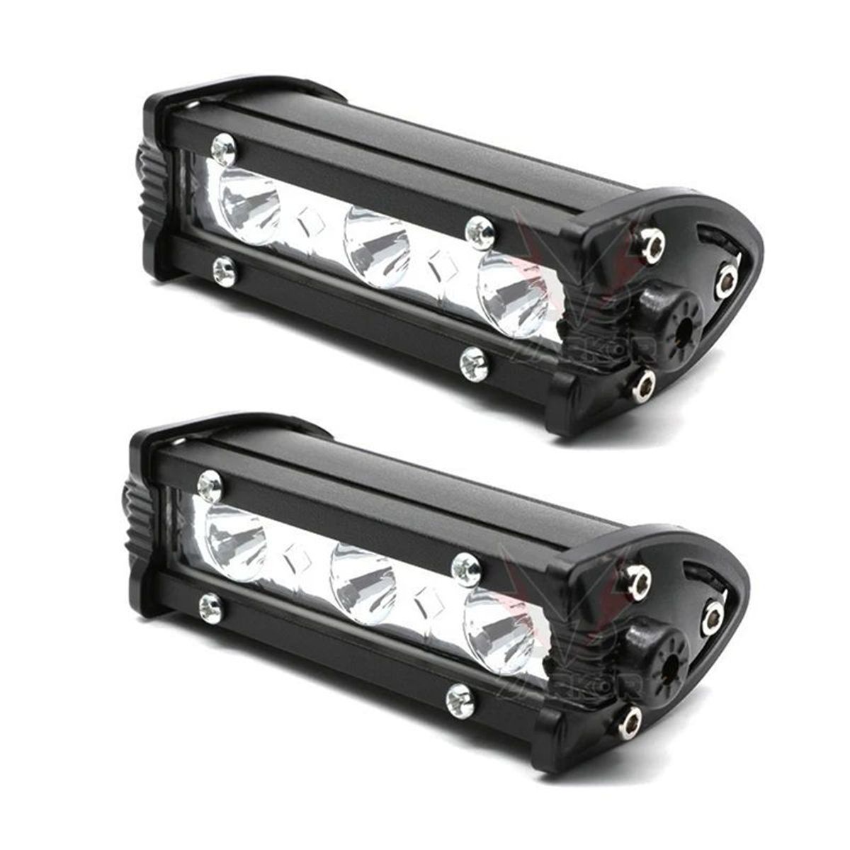 KOBO - Neblinero Led  barra Slim 9W  Off Road Dual Blanco Ambar 1pcs