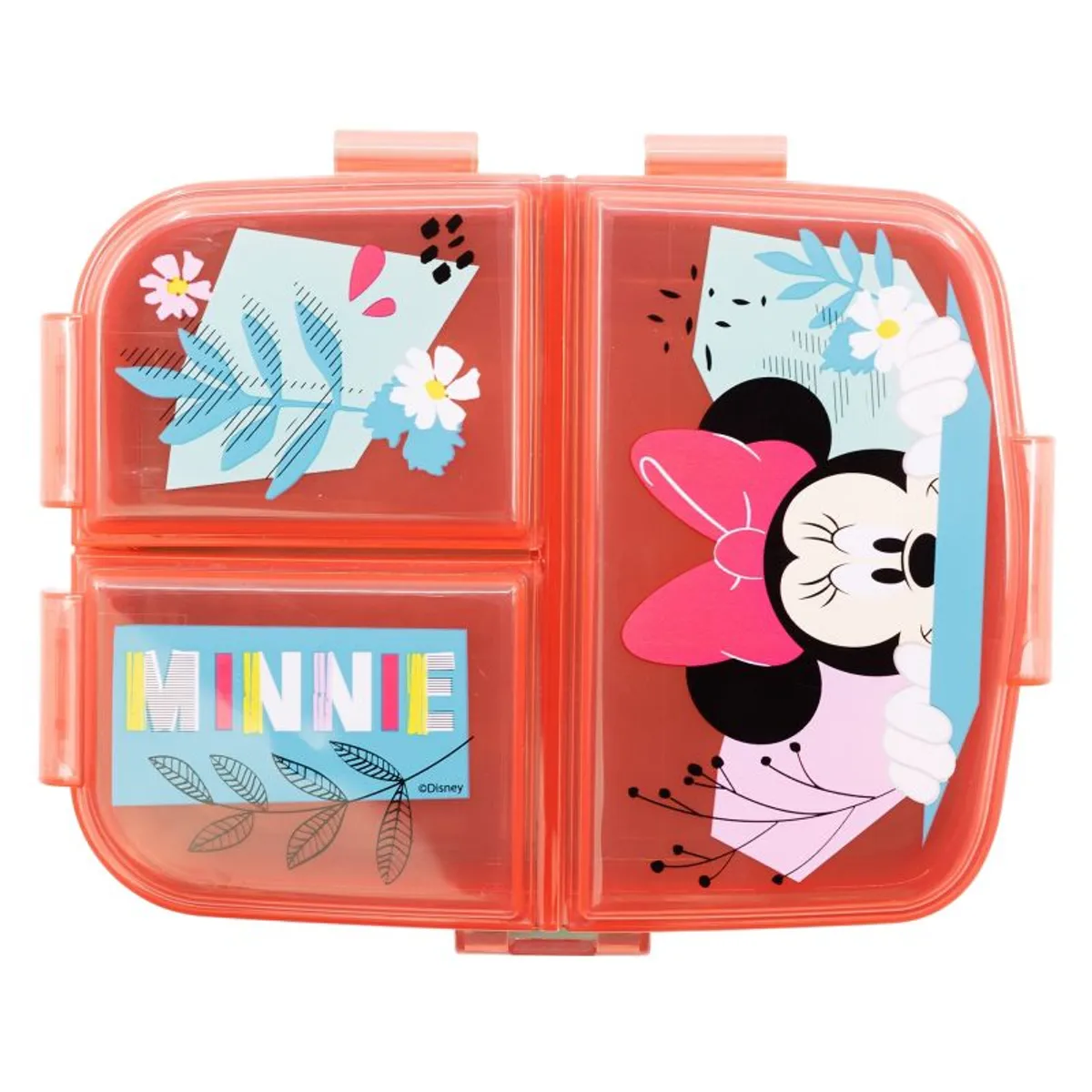 MINNIE - Sadwichera Múltiple XL 4 compartimientos Minnie Mouse N
