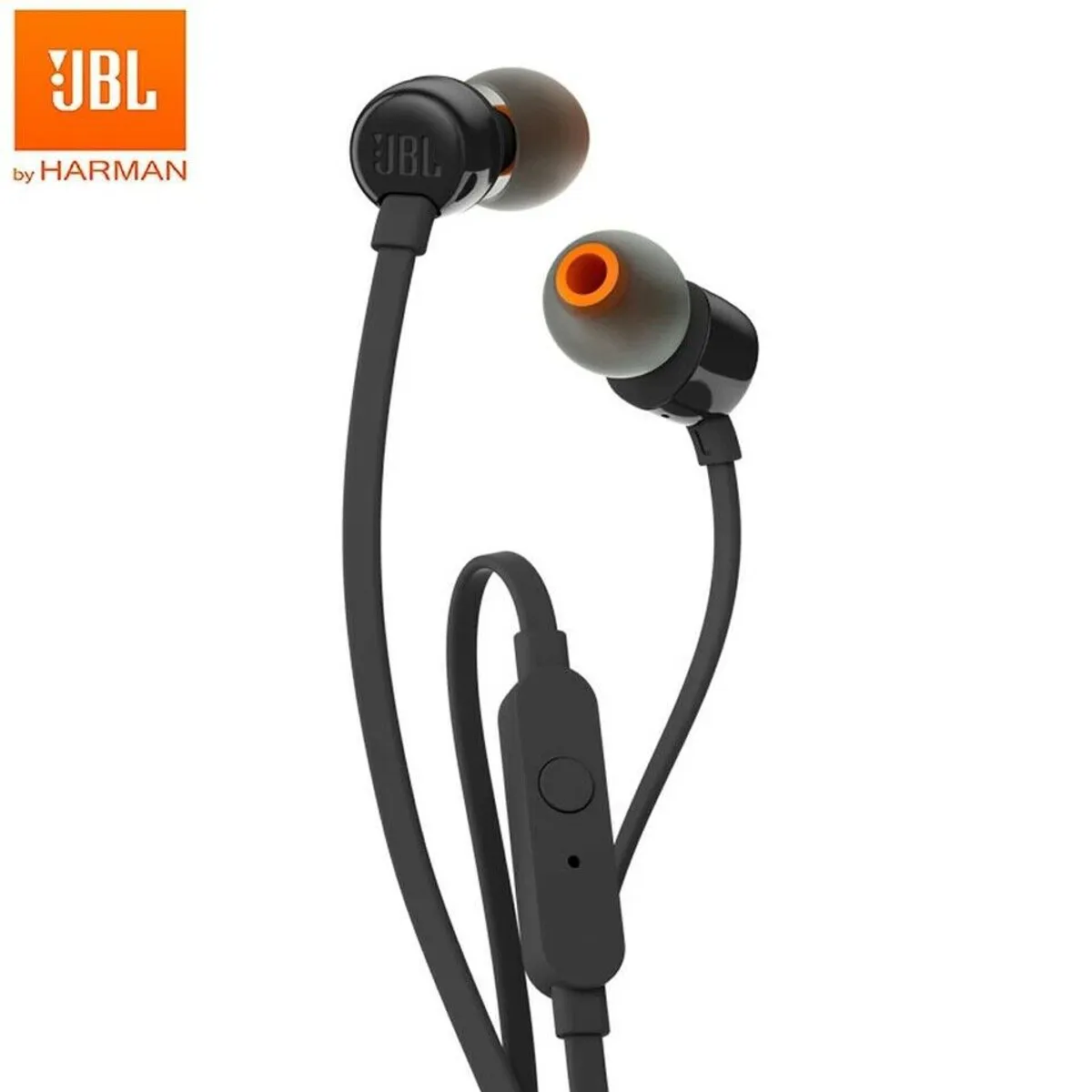 JBL - Audífono JBL T110 Extra Super Bass Cable Graves - Negro
